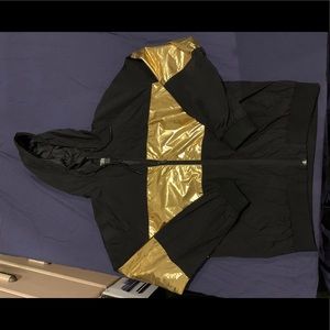 Fleece zip up hoodie